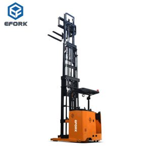 Electric Forklift 1500 kg 6000 mm Three-Way Pallet Stacker