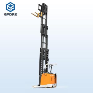 3-Way Electric Pallet Stacker for Very Narrow Aisle
