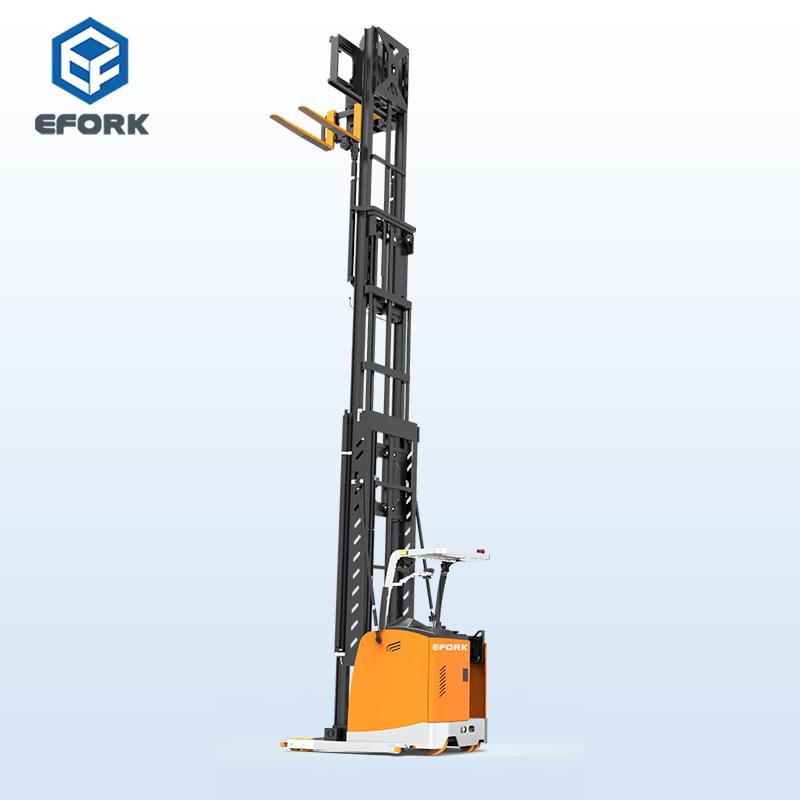 3-Way Electric Pallet Stacker for Very Narrow Aisle