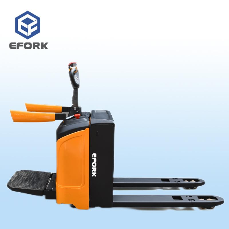 2000 kg Stand-On Rider Type Electric Pallet Truck - Image 2