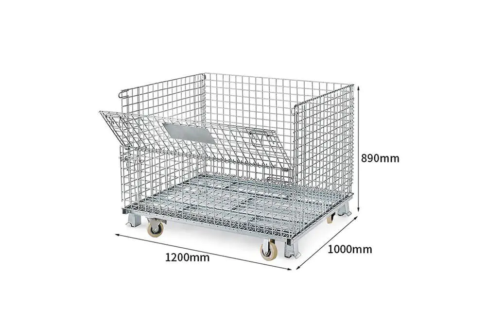  Foldable Wire Container